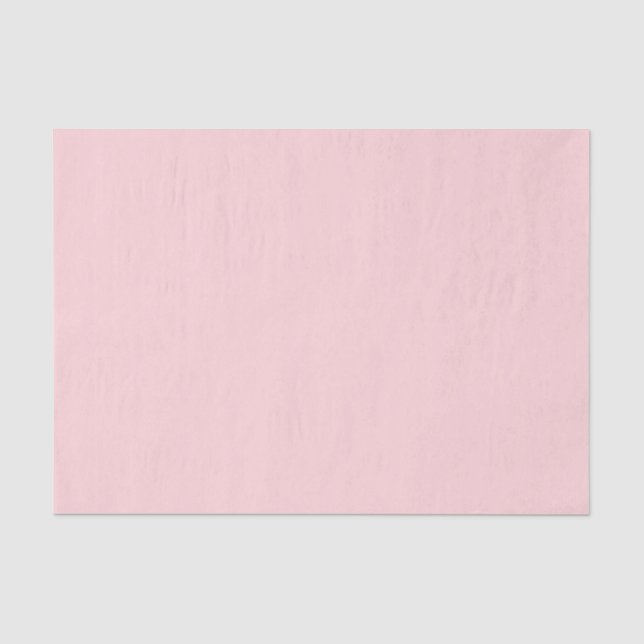 Papier Mousseline Rose clair solide (Recto)