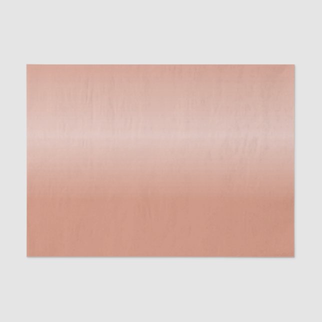 Papier Mousseline Rose d'impression personnalisé Gold (Recto)