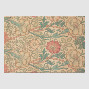 Papier Mousseline Rose et Rose par William Morris