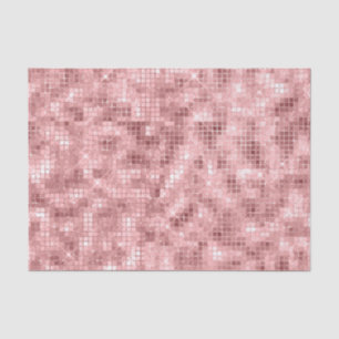 Papier Mousseline Rose étincelant Gold Rose luxe étincelant Fille Pa