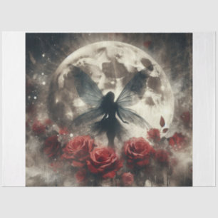 Papier Mousseline Rose Fairy