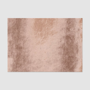 Papier Mousseline Rose Gold Blush Metallic Skinny Cottage en cuivre
