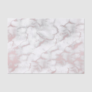 Papier Mousseline Rose Gold Rose Marbre Moderne Chic Tendance Fête