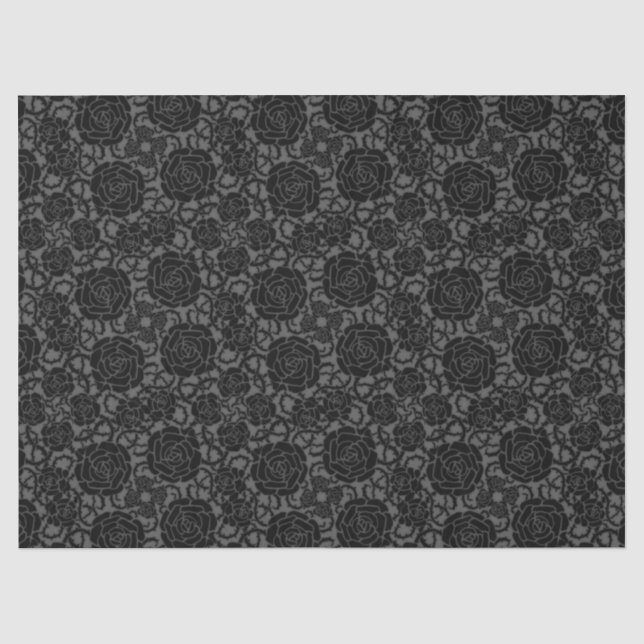 Papier Mousseline Rose noir Dentelle Arrière - plan Découpage (Recto)
