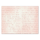 Rose or et rose pâle calligraphie Vintage