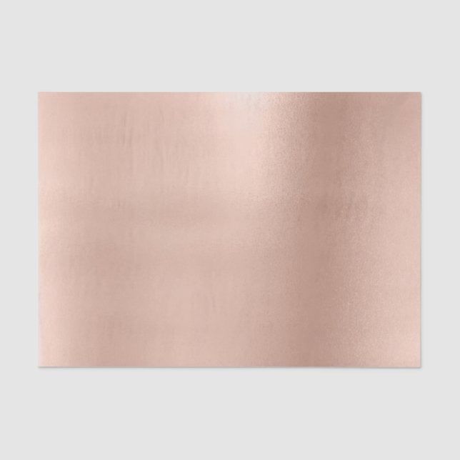 Papier Mousseline Rose Rose Or Blush Metallic Powder Luxe (Recto)