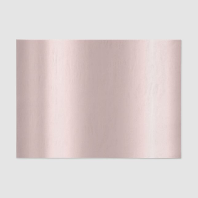Papier Mousseline Rose rose Or Blush Poudre métallique Minimale (Recto)