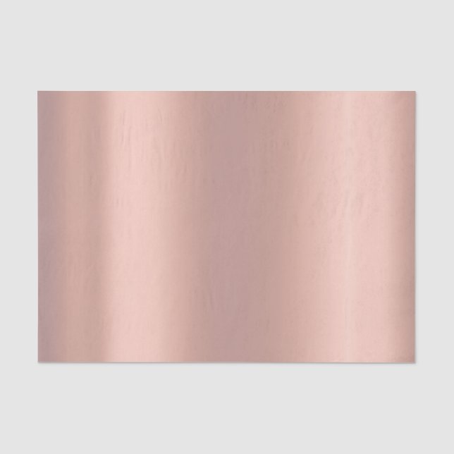 Papier Mousseline Rose rose Or Blush Poudre métallique Pêche (Recto)