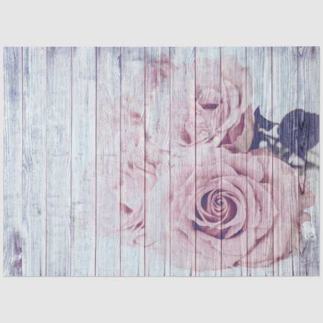 Papier Mousseline Rose Russe Livre blanc sur la découpage du bois (Recto)