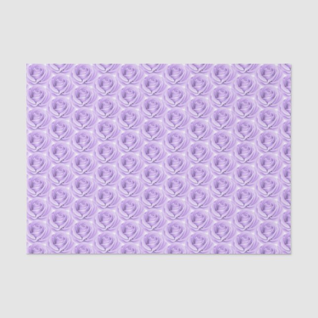 Papier Mousseline Roses de papier de tissus (Recto)