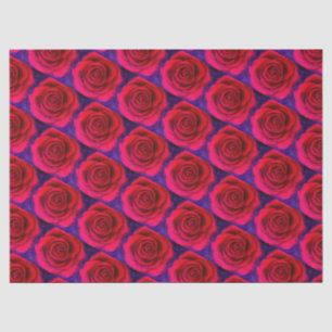 Papier Mousseline Roses roses roses roses roses rouges modernes