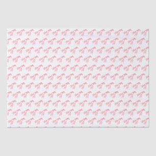 Papier Mousseline Rouge Homard Fruits de mer Maine Preppy Beach