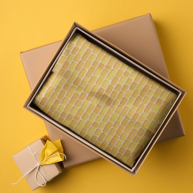 Papier Mousseline Route de la brique jaune (Créateur téléchargé)