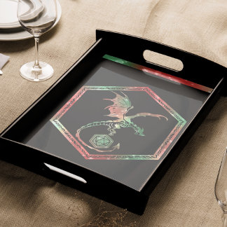 Papier Mousseline RPG Dragon | Dés pour joueur de jeu de rôle sur ta