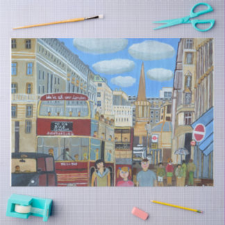 Papier Mousseline Rue Oxford Londres
