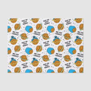 Papier Mousseline Rue Sésame   Monstre de cookies hors de ce monde