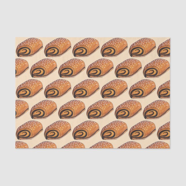 Papier Mousseline Rugelach Juif Polonais Croissant Rouleau Pâtisseri (Recto)