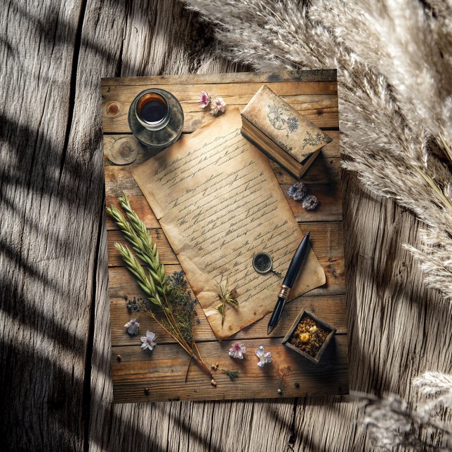 Papier Mousseline Russe occidental sauvage ouest vieille lettre timb (Rustic Western wild west old letter pen stamp Tissue Paper)