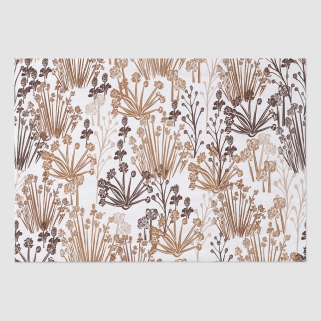 Papier Mousseline Rustique Boho Thorn & Thistle Toutes les occasions (Recto)