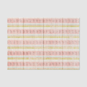 Papier Mousseline Rustique Bois rose Chic Tea Party