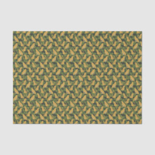 Papier Mousseline Safari tropical sauvage Leopard Jungle Palms