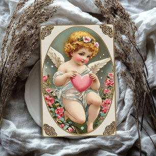 Papier Mousseline Saint-Ange victorien vintage Saint-Valentin