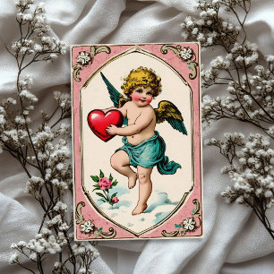 Papier Mousseline Saint-Ange victorien vintage Saint-Valentin