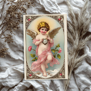 Papier Mousseline Saint-Ange victorien vintage Saint-Valentin