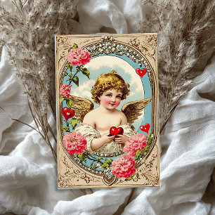 Papier Mousseline Saint-Ange victorien vintage Saint-Valentin