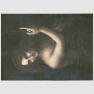 Papier Mousseline Saint Jean Baptiste, Léonard de Vinci