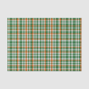 Papier Mousseline Saint Patrick's day Irlande Drapeau couleur en vic