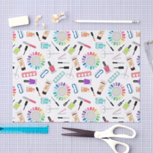 Papier Mousseline Salon de beauté Manucure Pédicure Ongles