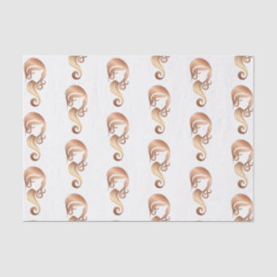 Papier Mousseline Salon de coiffure et de maquillage Chic Rose Gold 