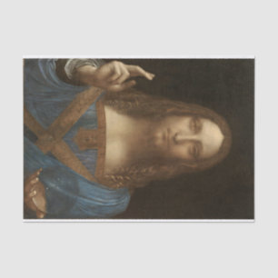 Papier Mousseline Salvator Mundi par Leonardo da Vinci