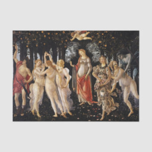Papier Mousseline Sandro Botticelli - La Primavera