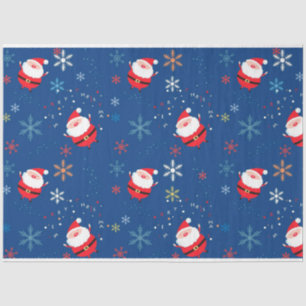 Papier Mousseline Santa Claus