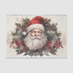 Papier Mousseline Santa Claus