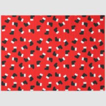 Santa Claus Bottes Noël Motif de Noël Rouge