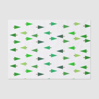 Papier Mousseline Sapins