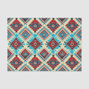 Papier Mousseline Sapphire Aztec Dreams papier découpage