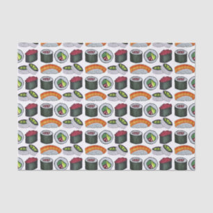 Papier Mousseline Saumon japonais Sushi Rolls Tuna Nigri Tuna