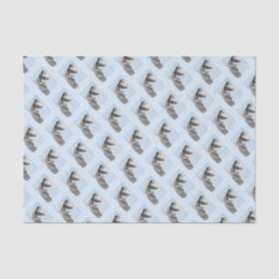 Papier Mousseline Schnauzer (Giant, Standard) Peinture - Chien Art