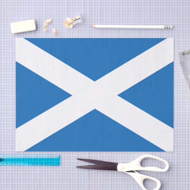 Papier Mousseline Scotland & Scotland Flag papier de tissu / mode (Artisanat)