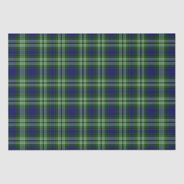 Papier Mousseline Scotland Tweedside District Tartan (Recto)