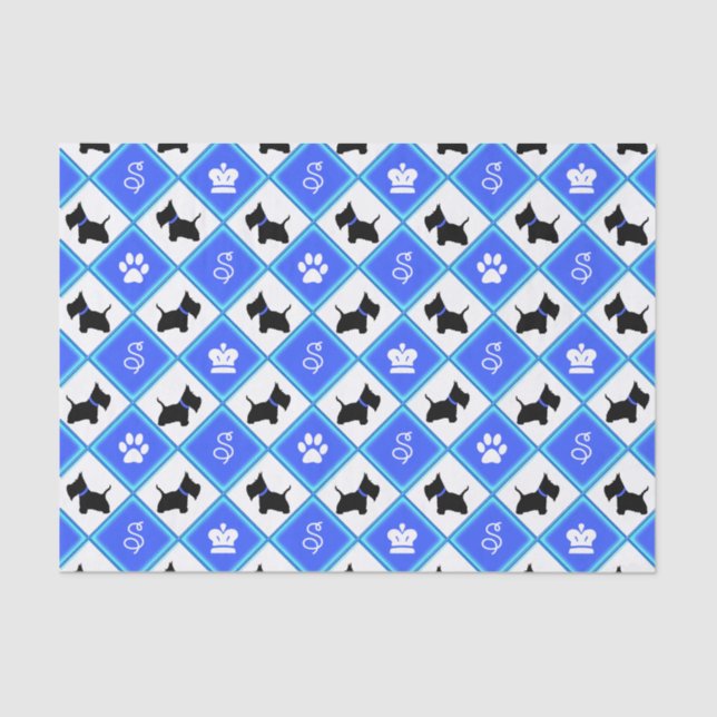 Papier Mousseline Scottie No. 8 (Recto)