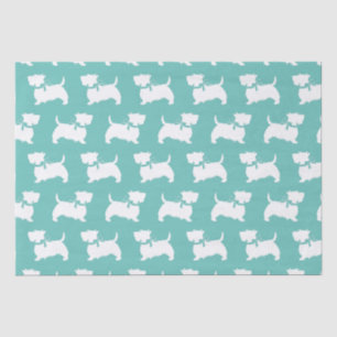 Papier Mousseline Scottish Terrier Scotty Chien Chien Chien Chien Ch