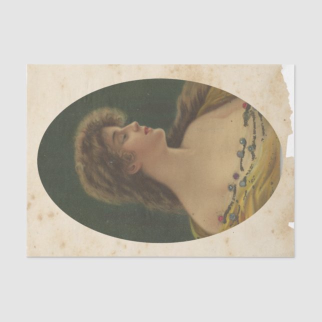 Papier Mousseline Scrap Ephemera Design Series #19 (Recto)