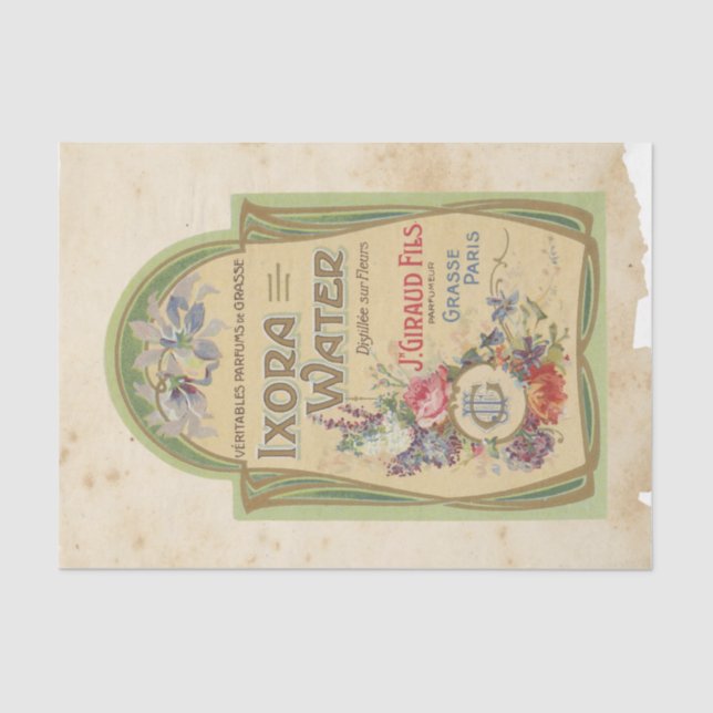 Papier Mousseline Scrap Ephemera Design Series #26 (Recto)