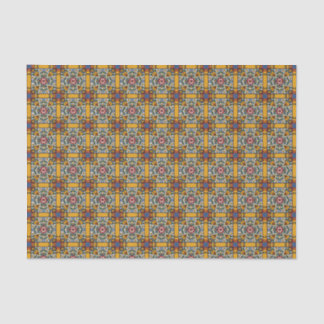 Papier Mousseline Seis en mosaïque de Talavera