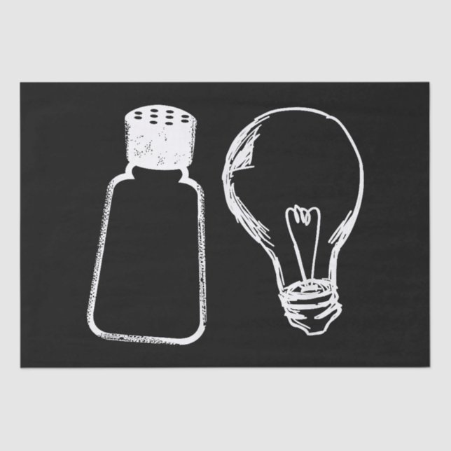 Papier Mousseline Sel & Lumière Be Ye Salt Bible Versets Matthieu 51 (Recto)